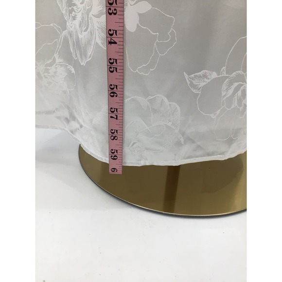 LULU'S SZ S Ivory Avid Elegance Strapless Bow Straight Neck Maxi Dress NEW b122 - Picture 5 of 10